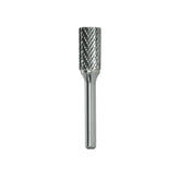 Hepyc 10mm double‑cut carbide burr – cylinder end‑cut profile