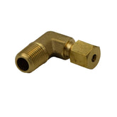 Brass Compression union 90° Male Female Elbow (T1/8xM1/8)
