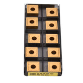 10pc Sandvik Coromant SNMG 12 04 04-QM 235 Turning Insert (Suitable for Steel & Stainless Steel, Medium Chipbreaker) - Twin Eagle Imports