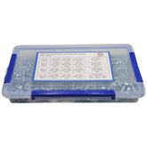 455 Piece Flange Head Bolt and Nut Grab Kit Assortment - Twin Eagle Imports