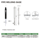 Insize Pipe Welding Gauge Range Series 4841-1