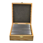 7 pairs Parallel Steel Gauge Block Set Ground Steel 14 plates 150 mm Long - Twin Eagle Imports