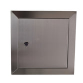8″ (210mm) Stainless Steel Access Panel with Screw Lock