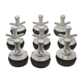 9x Nylon Mechanical Pipe Test plug bung with 13mm bypass 85mm to 92mm - Twin Eagle Imports