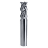 Twin Eagle's Best Carbide 4mm 4 Flute Nano Coated Short Series Corner Radius End Mill – 6mm Shank