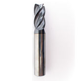 BEST CARBIDE Carbide Endmill Best Carbide HFC Variable Helix Nano coated 4-Flute End Mill 1/2" D x 2-1/2" O.A.L, Corner Radius