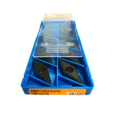 10pc Kyocera VBMT160404HQ CA125P – Turning Insert (Finishing to Medium, HQ Chipbreaker)