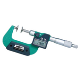 Insize Digital Non-Rotating Spindle Disk Micrometer 25–50 mm / 1–2" Series 3594-50A
