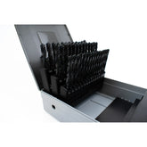 Hepyc 6–10mm HSS Jobber Drill Bit Set 0.1mm Increments (41-Piece, DIN 338)