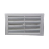 HARON Vent Haron 95W Wall Vent – White. Vent Facing 245 x 145mm