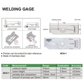 INSIZE Measuring Equipment Insize Welding Gauge Series 4834-1