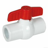 LD Valve Ball Valve x1 PVC Pipe Female/Female 1/2" BSP Thread Ball Valve