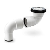 Tacron Industries Drain Waste Extendable Plumbdinger – Versatile Bath Tub Waste Connector 40mm