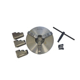 Twin Eagle Imports ACCESSORIES K11-250 3-Jaw 250mm Self-Centering Manual Lathe Chuck