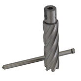 Twin Eagle Imports Annular Cutter 25 x 75mm D.O.C HSS Weldon Shank Annular Cutter with Pilot Pin