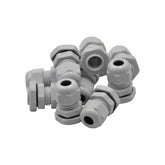 Twin Eagle Imports Cable Gland 10 Pack IP68 PG9 White Nylon Cable Gland 4-8mm Cable Range