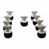 Twin Eagle Imports Expanding Plumbing Plug 9x Nylon Mechanical Pipe Expanding Test Plug Bung No Bypass 36mm to 45mm