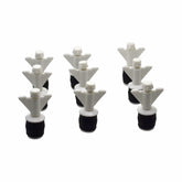 Twin Eagle Imports Expanding Plumbing Plug 9x Nylon Mechanical Pipe Test Plug Bung with 10mm Bypass 23mm to 32mm