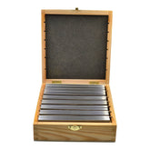 Twin Eagle Imports Parallel Bars 7 pairs Parallel Steel Gauge Block Set Ground Steel 14 plates 150 mm Long