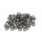 100 Piece 304 Stainless Steel 7.3-9mm Ear Hose Clamp - Twin Eagle Imports