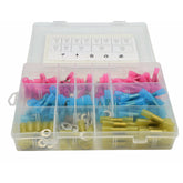 Heat Shrink Terminal Kit 12/24v 142 piece Grab Kit Assortment