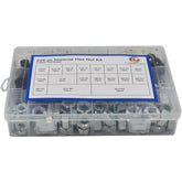 228 pc High Tensile Nut Grab Kit Assortment Imperial & Metric 1/4-1/2 & M4-M12