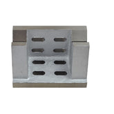 Cast Iron V Angle Plate – 3"x3"x5" Slotted and Webbed - Twin Eagle Imports