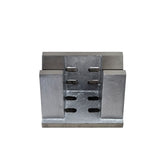 Cast Iron V Angle Plate – 4"x4"x6" Slotted and Webbed - Twin Eagle Imports