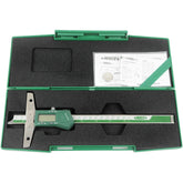 Insize Digital Depth Gauge 0-200mm / 0-8" Range Series 1147-200 - Twin Eagle Imports