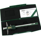 Insize Digital Double Hook Depth Gauge 0-300mm / 0-12" Range Series 1144-300A - Twin Eagle Imports