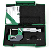 INSIZE Measuring Equipment Insize Type F Cylindrical Anvil Micrometer 0-1" Range Series 3261-1F