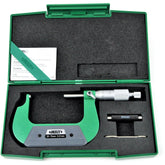 Insize Spherical Anvil Tube Micrometer 50-75mm Type A Series 3260-75A - Twin Eagle Imports
