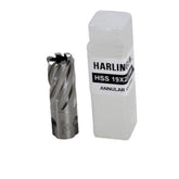 Twin Eagle Imports Annular Cutter 19 x 25mm D.O.C HSS Weldon Shank Annular Cutter