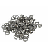 Twin Eagle Imports Grab Kits 100 Piece 304 Stainless Steel 12-14.5mm Ear Hose Clamp