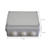 Twin Eagle Imports Junction Box 150x110x70 mm ABS Plastic IP65 Waterproof Junction Box