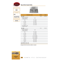 Somta Series 5A1 – M2–M6 HSS Tap & Die Set