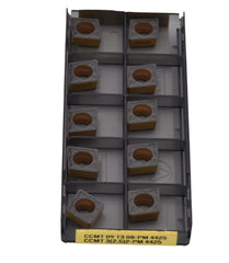 10pc Sandvik Medium Chipbreaker - Steel / Cast Iron Grade Insert - CCMT 09 T3 08-PM 4425