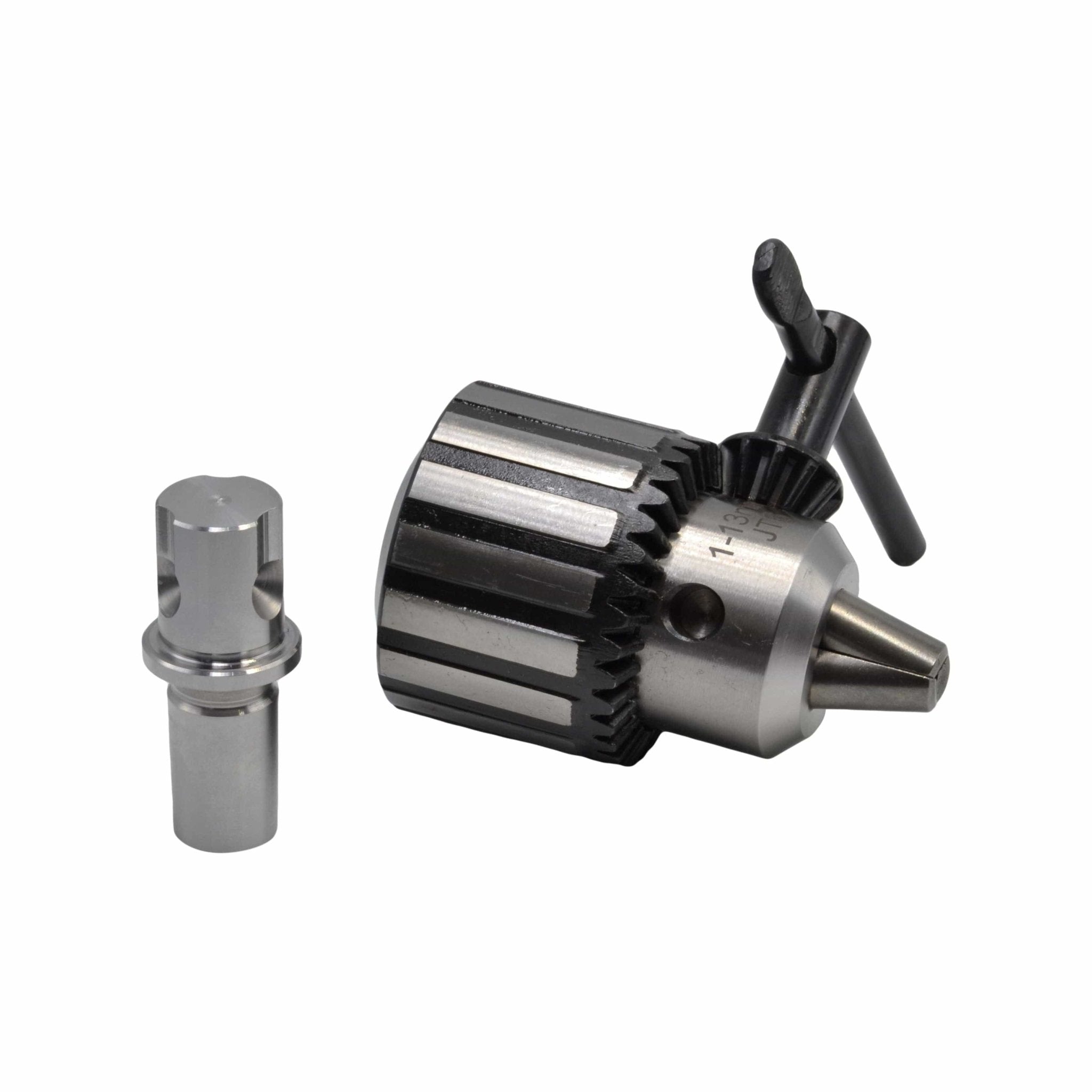 1-13mm JT6 Keyed Drill Chuck with Weldon Shank Annular Cutter Adaptor - Twin Eagle Imports