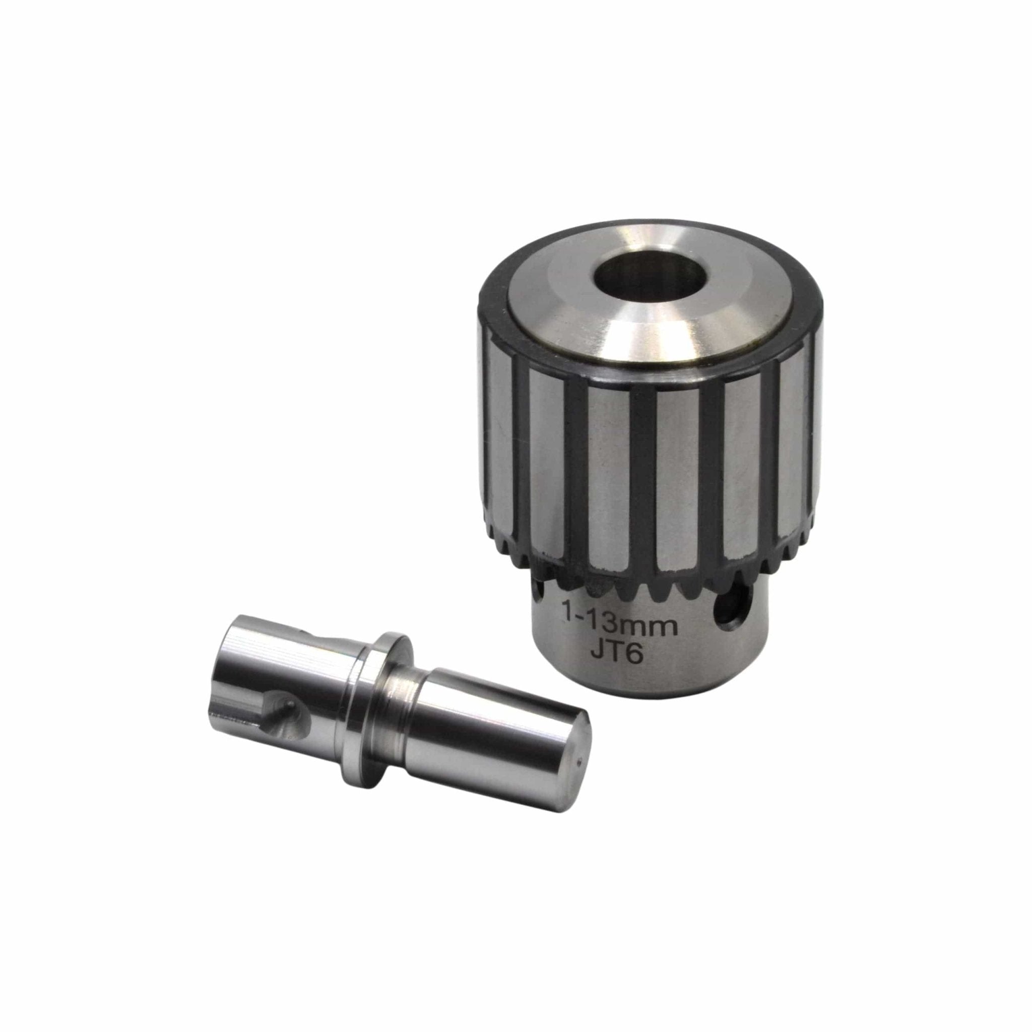 1-13mm JT6 Keyed Drill Chuck with Weldon Shank Annular Cutter Adaptor - Twin Eagle Imports