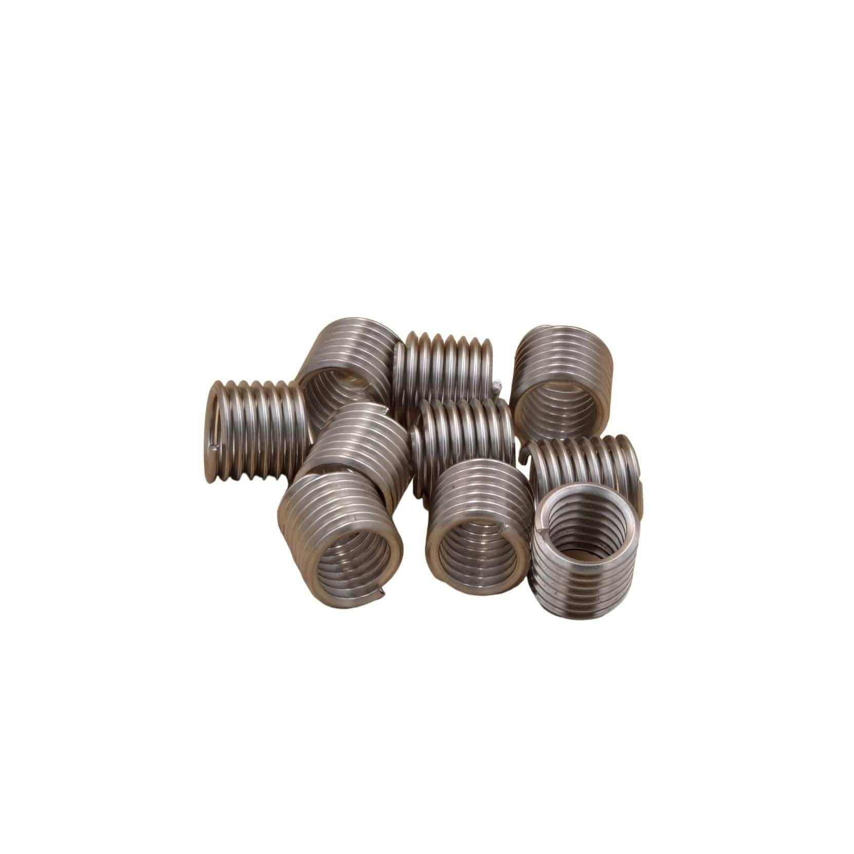 10 pcs Hepyc Thread Insert Stainless DIN 8140 M10 x 1.50 – 1.5D Length 6H Tolerance - Twin Eagle Imports