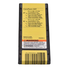 10pc Sandvik Medium Chipbreaker - Steel / Cast Iron Grade Insert - CCMT 09 T3 04-PM 4425 - Twin Eagle Imports