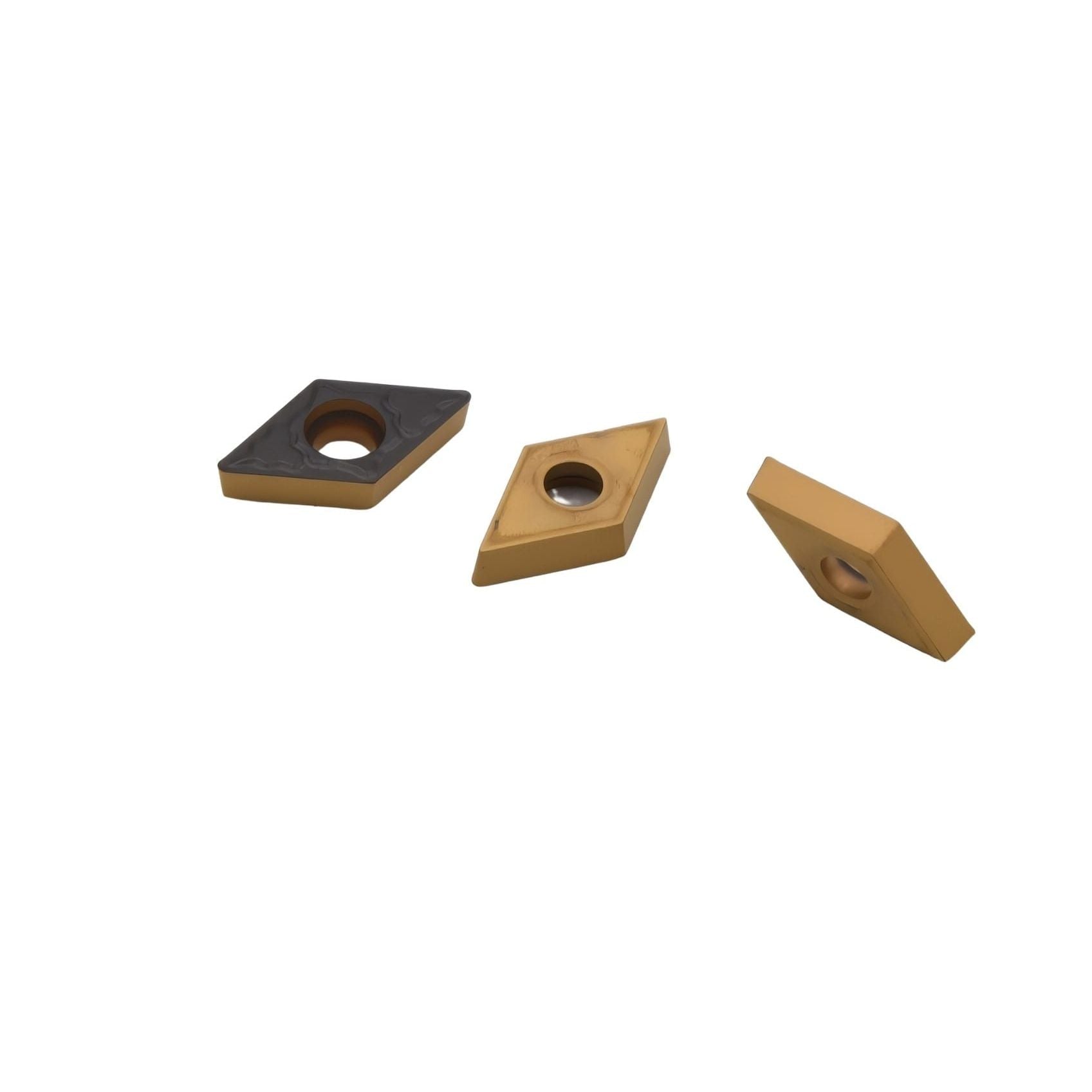 10pcs Sandvik Medium Chipbreaker - Steel / Cast Iron Grade Insert - DCMT 07 02 04-PM 4425 - Twin Eagle Imports