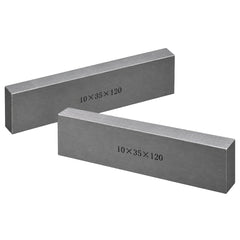 12 pairs Parallel Steel Gauge Block Set Ground Steel 24 plates 120mm Long - Twin Eagle Imports