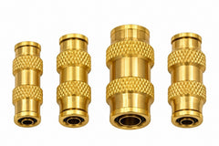 12 Piece DOT Straight Brass Push in Hose Connect Grab Kit Assortment - Twin Eagle Imports
