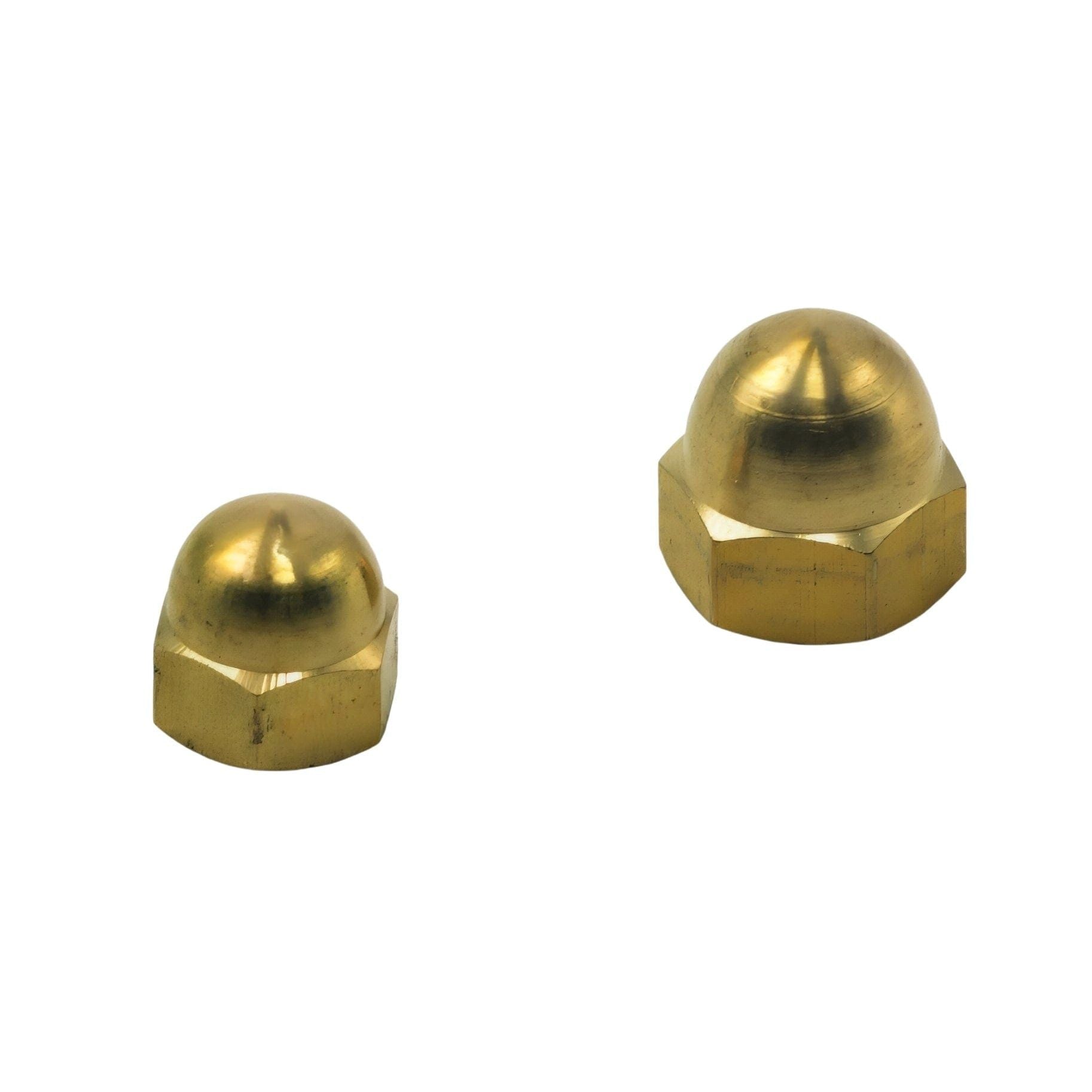 122pc Brass Hex Dome Nuts Grab Kit - Twin Eagle Imports