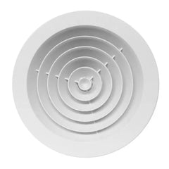 Haron 150RV Round Ducting Ceiling Diffuser – Vent Facing 150mm Round