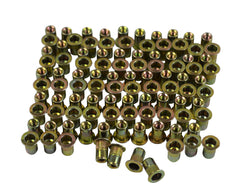 6/32 UNC Zinc Plated Steel Nutsert Rivet Nuts – Bulk Pack of 50