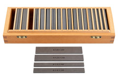 20 Pairs Parallel Steel Gauge Block Set 40 Piece 100mm Length - Twin Eagle Imports