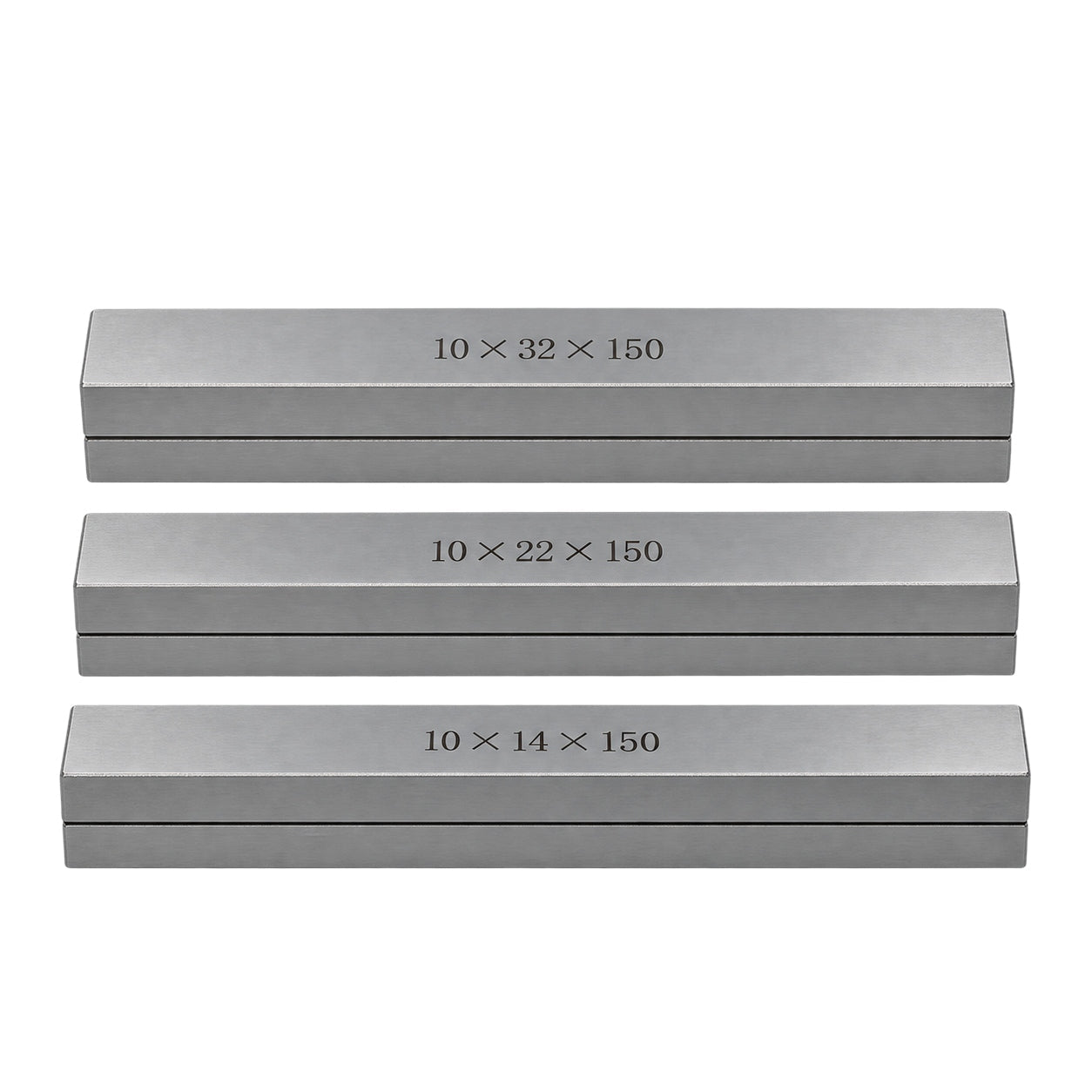 20 Piece Parallel Steel Gauge Block Set – 10 Pairs 150mm - Twin Eagle Imports