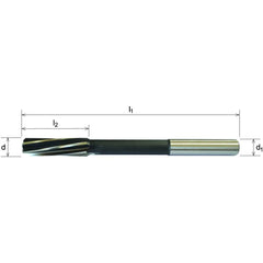 Somta Series 751 – 15MM HSS-Co5 Parallel Shank Chucking Reamer